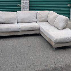 Gray Sectional Sofa Free Delivery 🚚