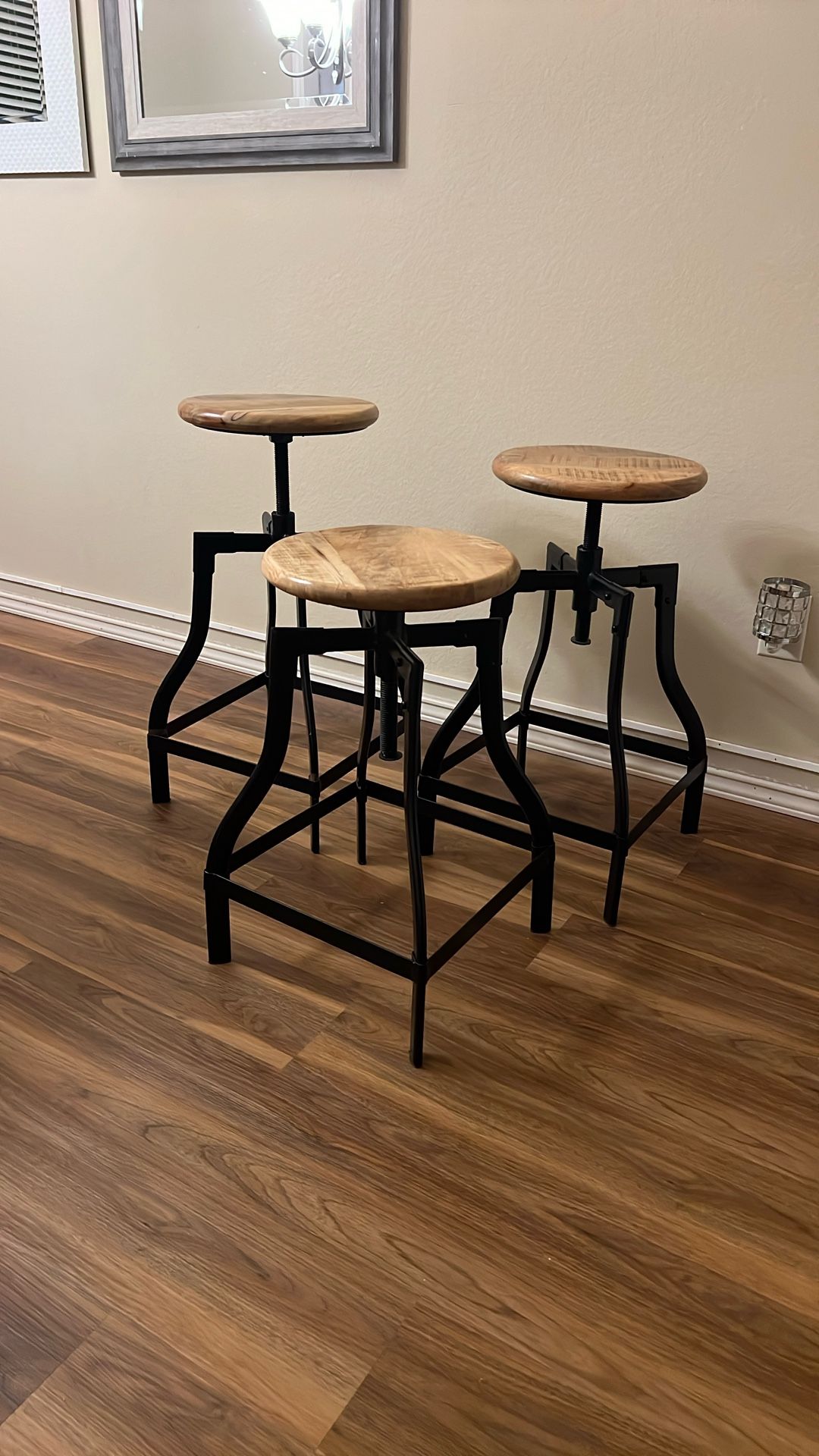 3 height Adjustable Chair Stool