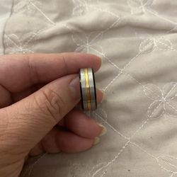 Men’s Fashion Stainless Steel Wedding Band Size 12