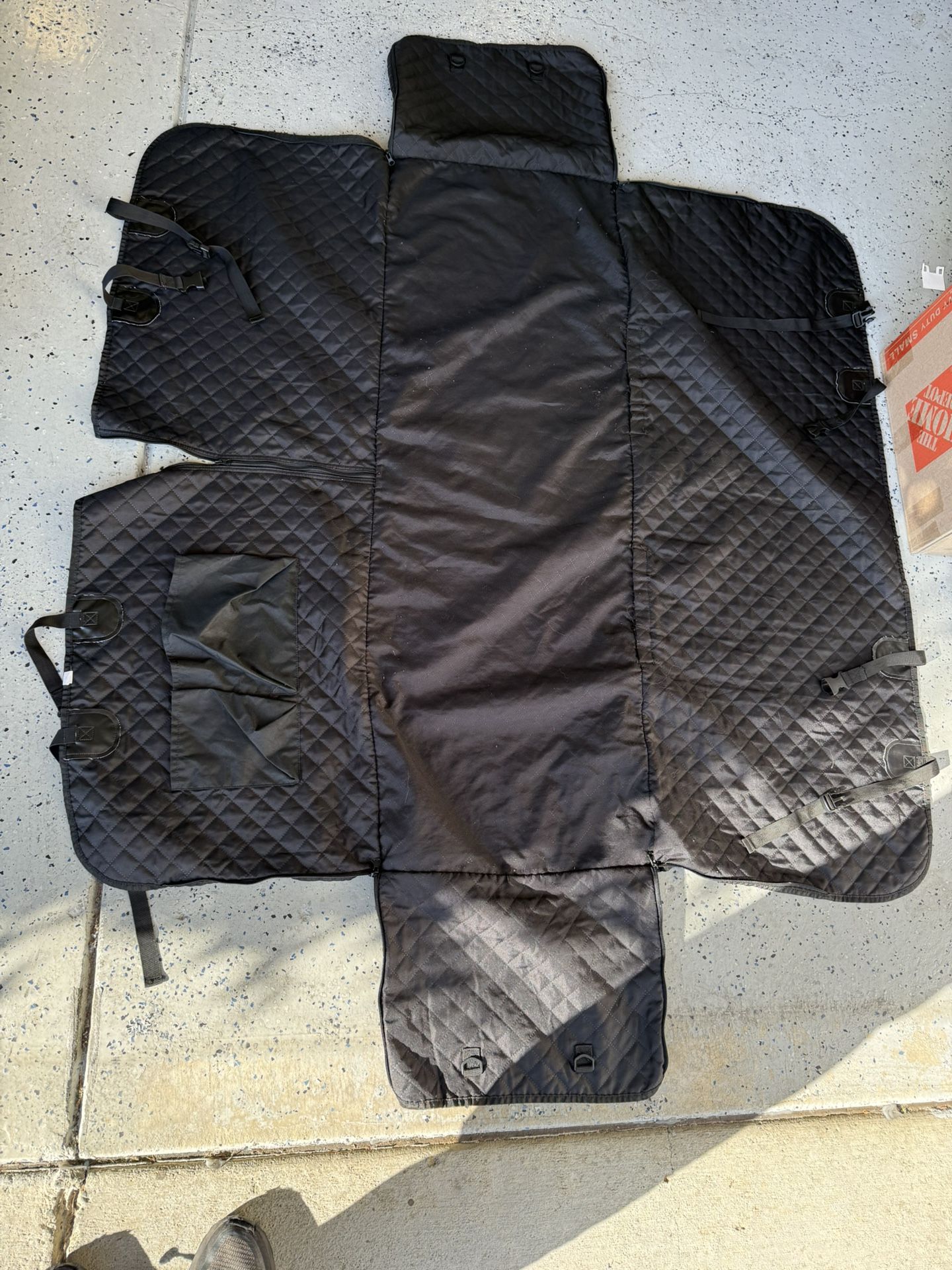 Rear Seat Dog Protective Cover