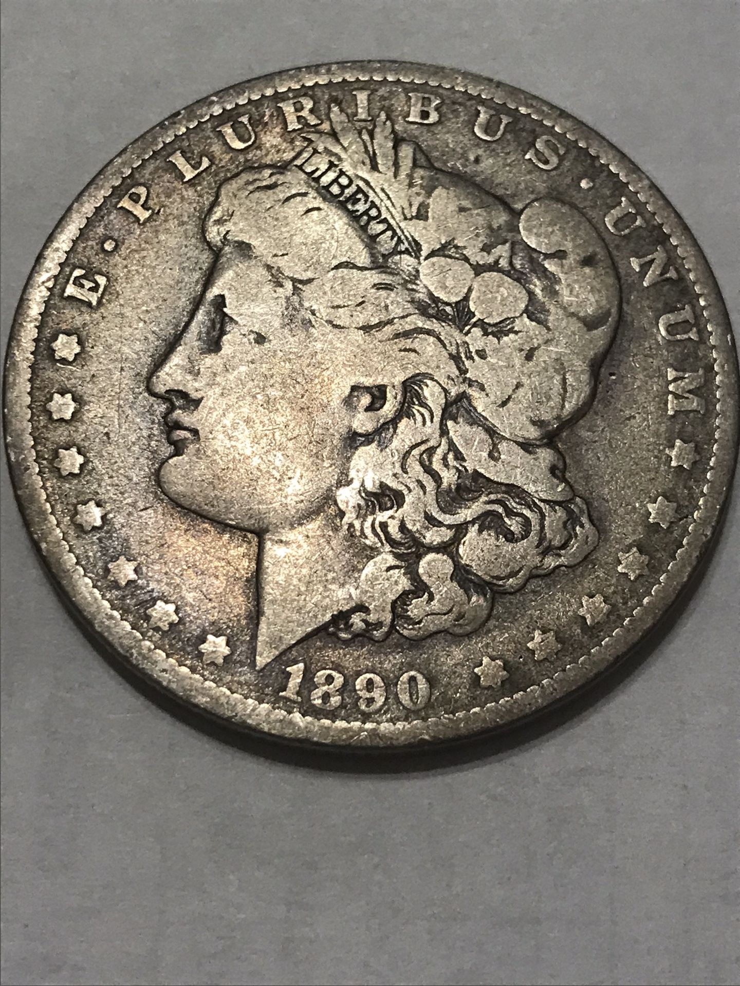 1890 O Morgan Dollar