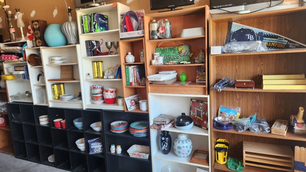 Lots of Book Shelves, Shelf, 9 Compartment Decorative Shelf Cheap Between $5 - $20, need gone today