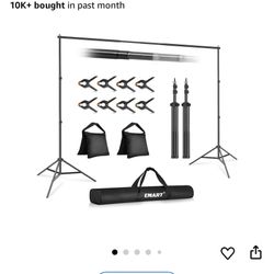 Emart Backdrop 10X7 Photo Studio Adjustable 