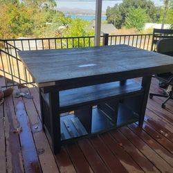 Free dining table, printers, and couch