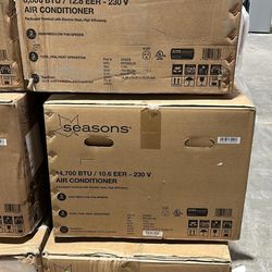 Seasons SM13R1 13,500 BTU 10,000 BTU Air Conditioner with Heater 8JXM
