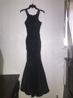 Black mermaid dress