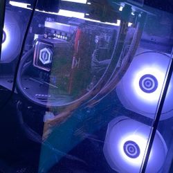 Gaming PC – RTX 4060 / DDR5 / RGB Fans, Glass Panels – Runs Everything Smooth 