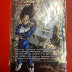 Gold Vegeta Energy Marker Dragonball Z Super Fusion World