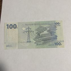 100 Francs Congo