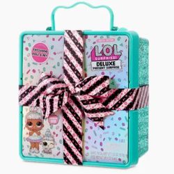 L. O. L Surprise Deluxe Present with Limited Edition Doll and Pet