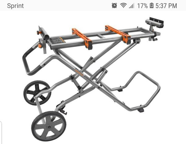 Ridgid introduces the new and upgraded Mobile Miter Saw Stand and