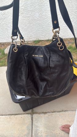 MICHAEL KORS Bedford Pebbled Leather Large Convertible Shoulder