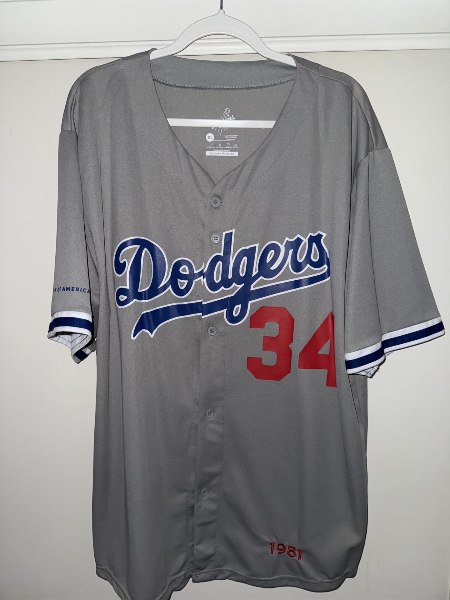 Dodgers Fernando Valenzuela Jersey