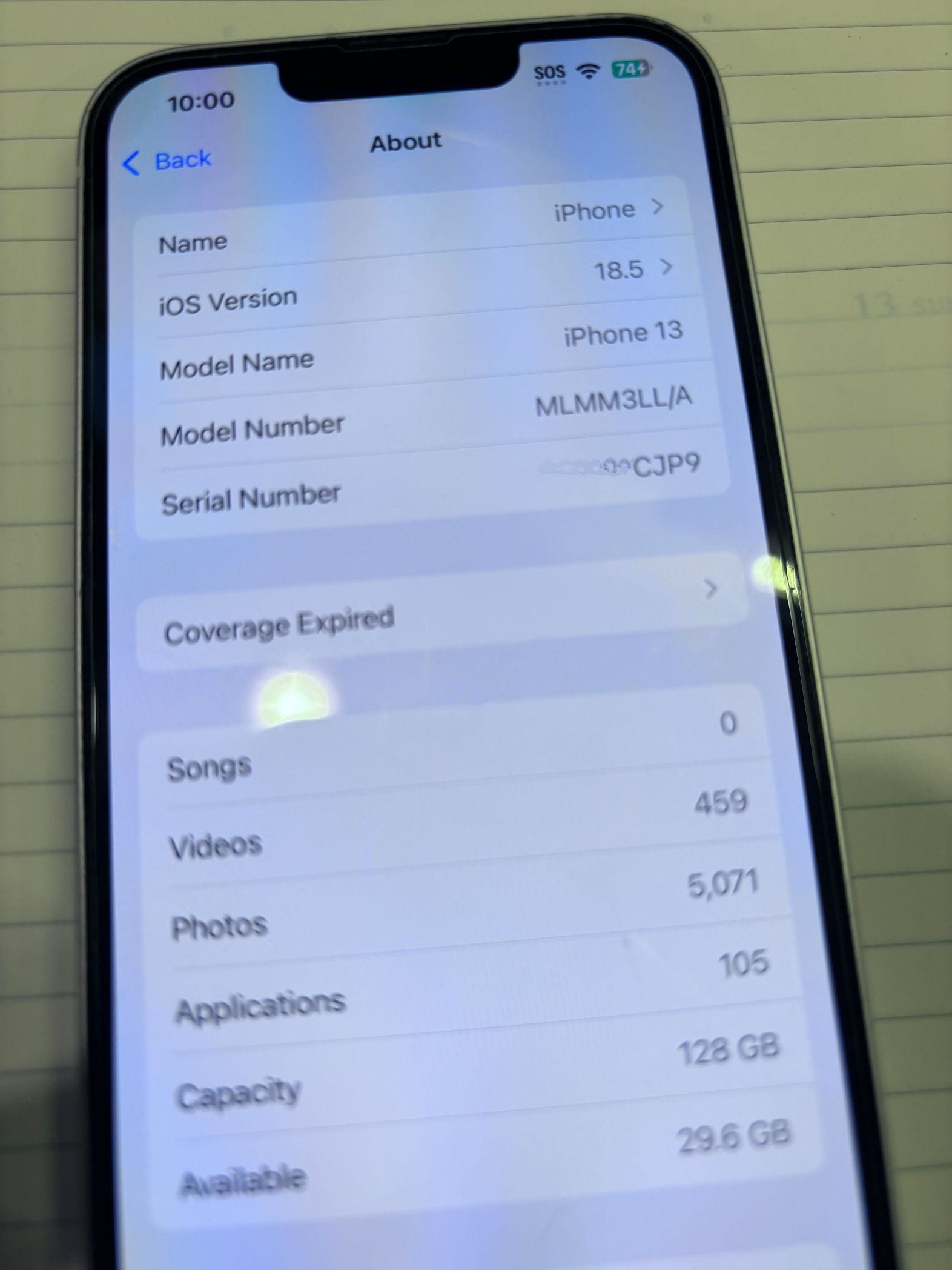 iPhone 13 128gig