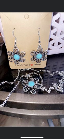 Blue Blue blue Flower inspired