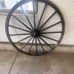 Amish Buggy Wheel 