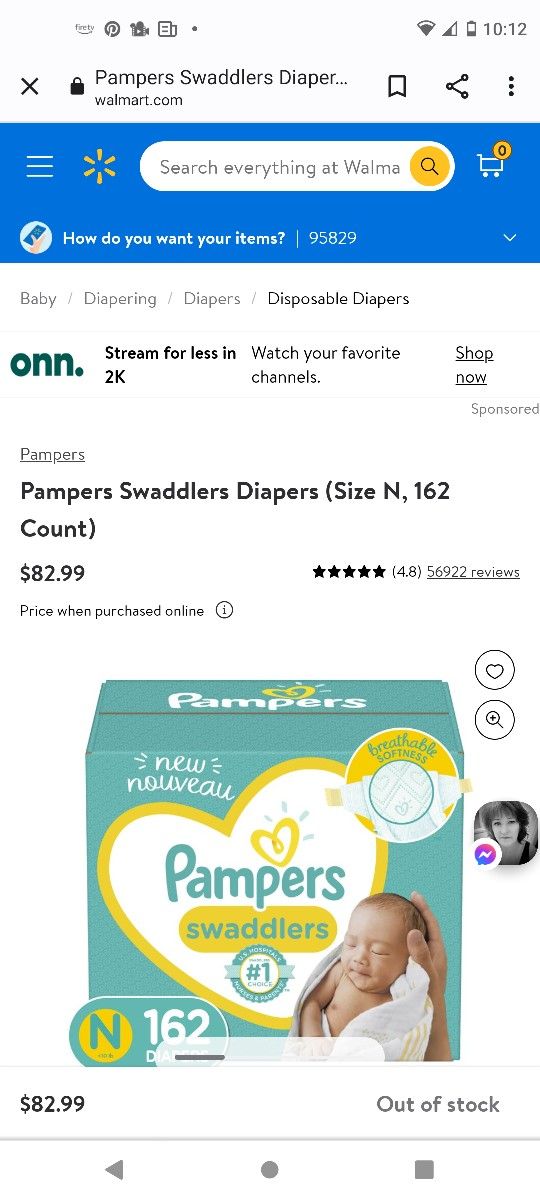 Pampers Diapers
