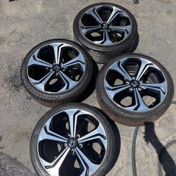 2015 Honda Civic SI Rims 80% Tread  Part 