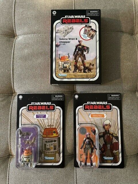 Sabine Wren And Chopper Vintage Collection