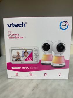 Vtech PAN - 2 Camera Video Monitor -  VM5255-2 Video Series - BRAND NEW!