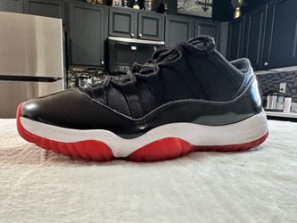 Size 9 Air Jordan 11 Retro Low "Bred"