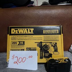 Dewalt 20 V Xr Brushless 1 Inch Sds Rotary Hammer