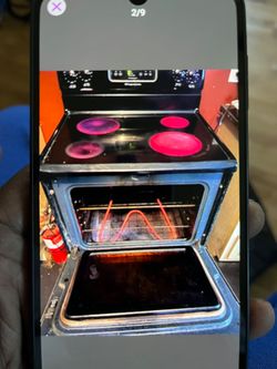Frigidaire stainless steel stove