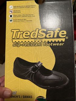 TredSafe Slip resistant Wms 6 1/2 New Sage