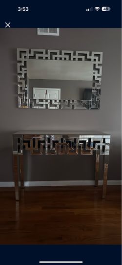 Consolé and mirrors
