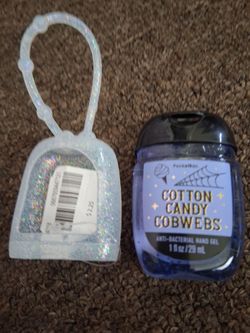Bath & Body Works Cotton Candy Cobwebs PocketBac Hand Sanitizer