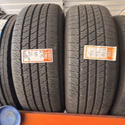 275/6020 two tires  used good condition