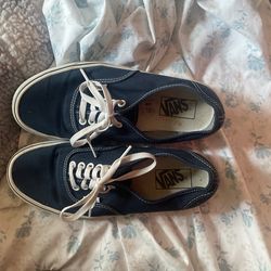 Dark Blue Vans 