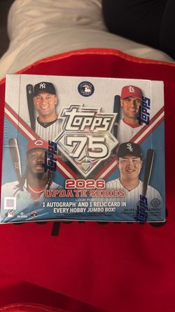 Topps 2026 Update Series Hobby Jumbo Box