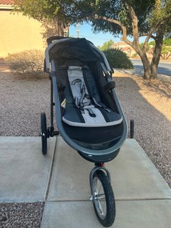 Graco FastAction Fold Jogger Stroller with Quick Connect and Large Storage, 37 lbs, Gotham