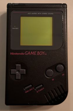 Game Boy Play It Loud Black