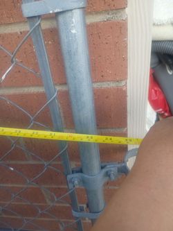 Chain link fence