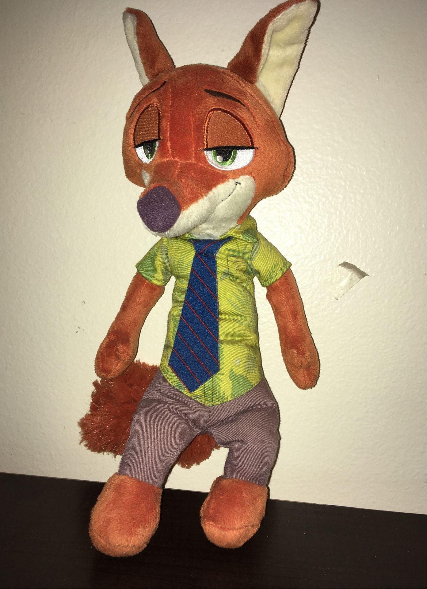 zootopia NICK WILDE plush talks toy