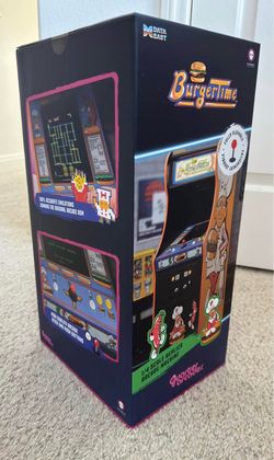 Quarter Arcades BurgerTime 1/4 Scale Replica Arcade Machine