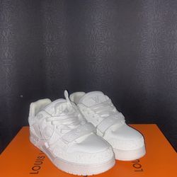 White Trainer Sneakers