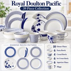 Royal Doulton Pacific 39-Piece Dinnerware Collection