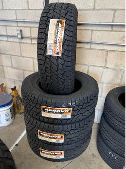 275/65/18 ( 4 new tires ) installed and balanced
