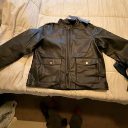 Harley Davidson Buffalo Leather Riding Jacket