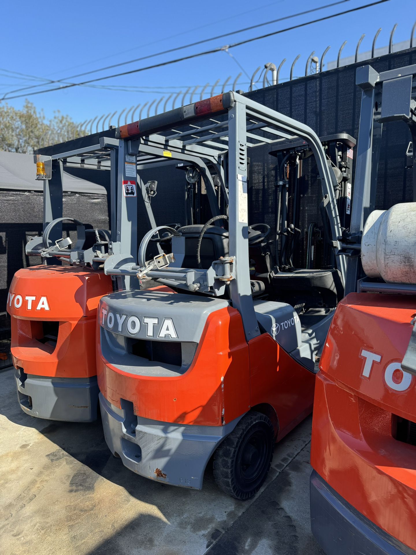 Forklift Toyota Model 8 4000lb