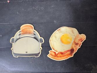 Breakfast Themed Refrigerator Magnets