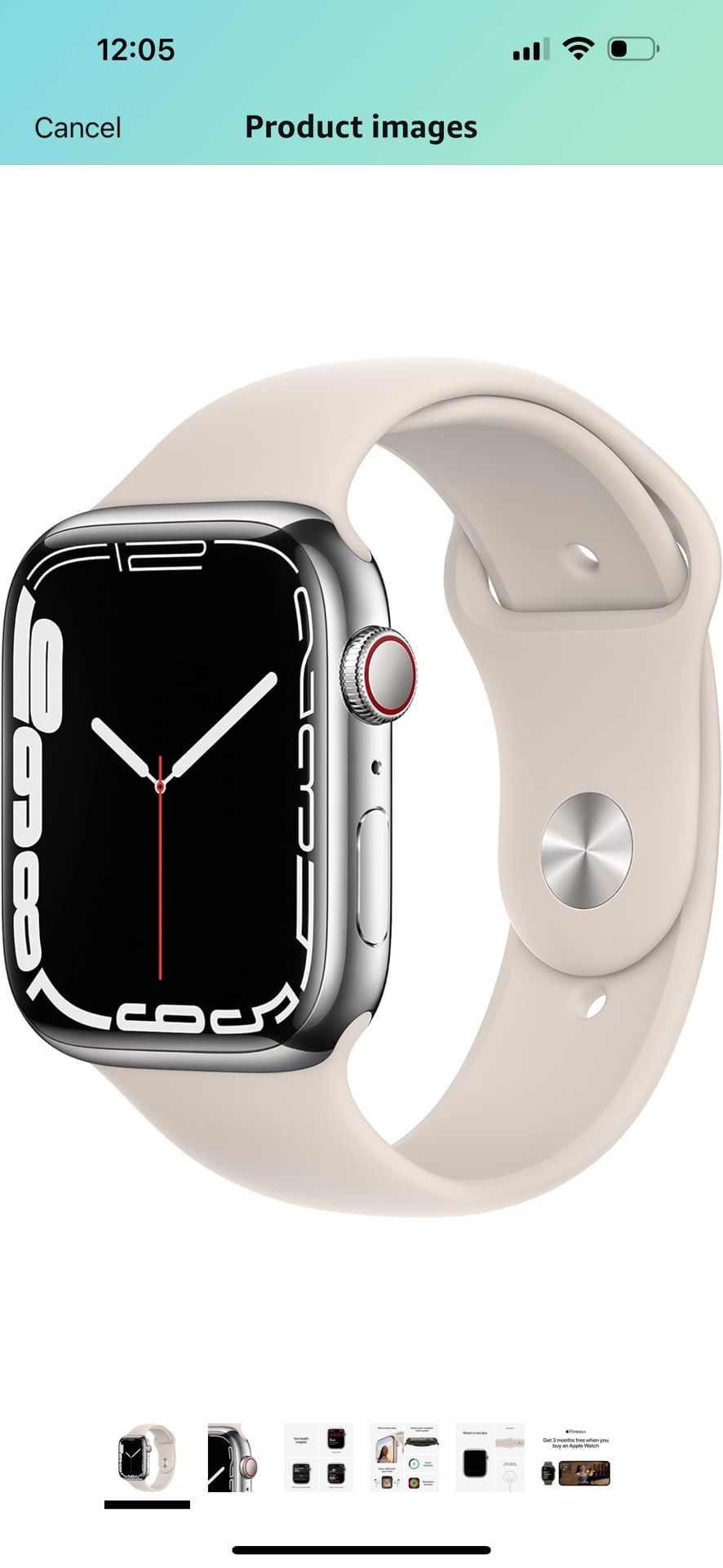 Starlight Apple Watch Gps Apple Watch Series GPS 45 Mm Starlight