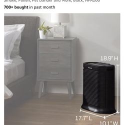 Honeywell HEPA room air purifier 
