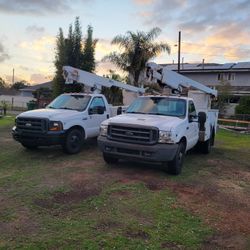 2 Bucket Trucks For Sale