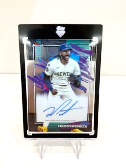 Freddy Peralta Autograph