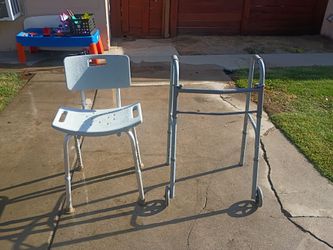 Walker And shower chair