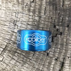 Vintage  XCALIBER BMX BLUE 1” Seatpost Clamp  RARE 